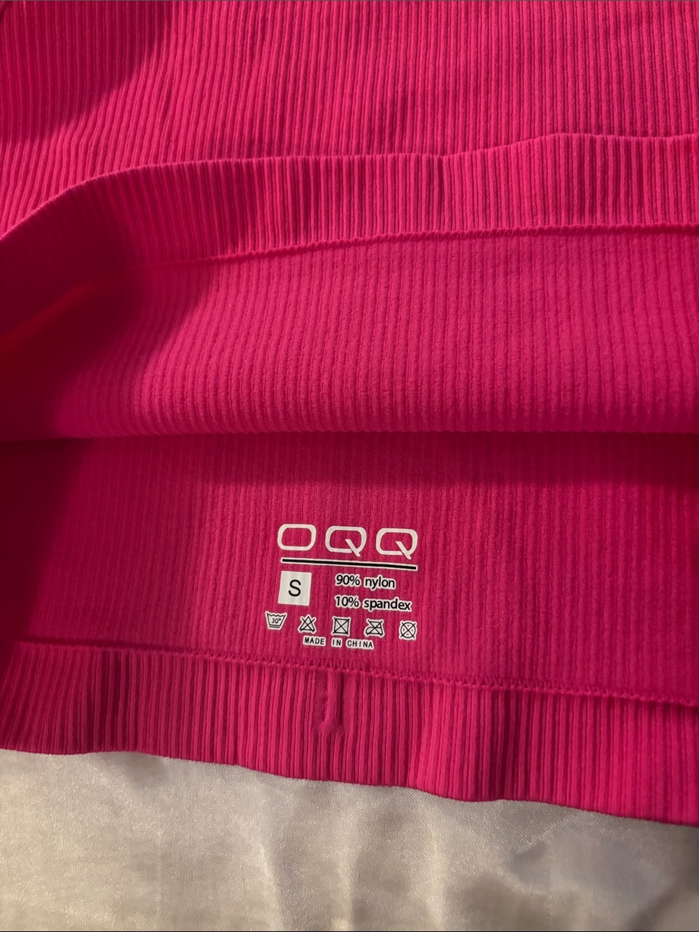 OQQ Ribbed Seamless Tank - Picture 5 of 6